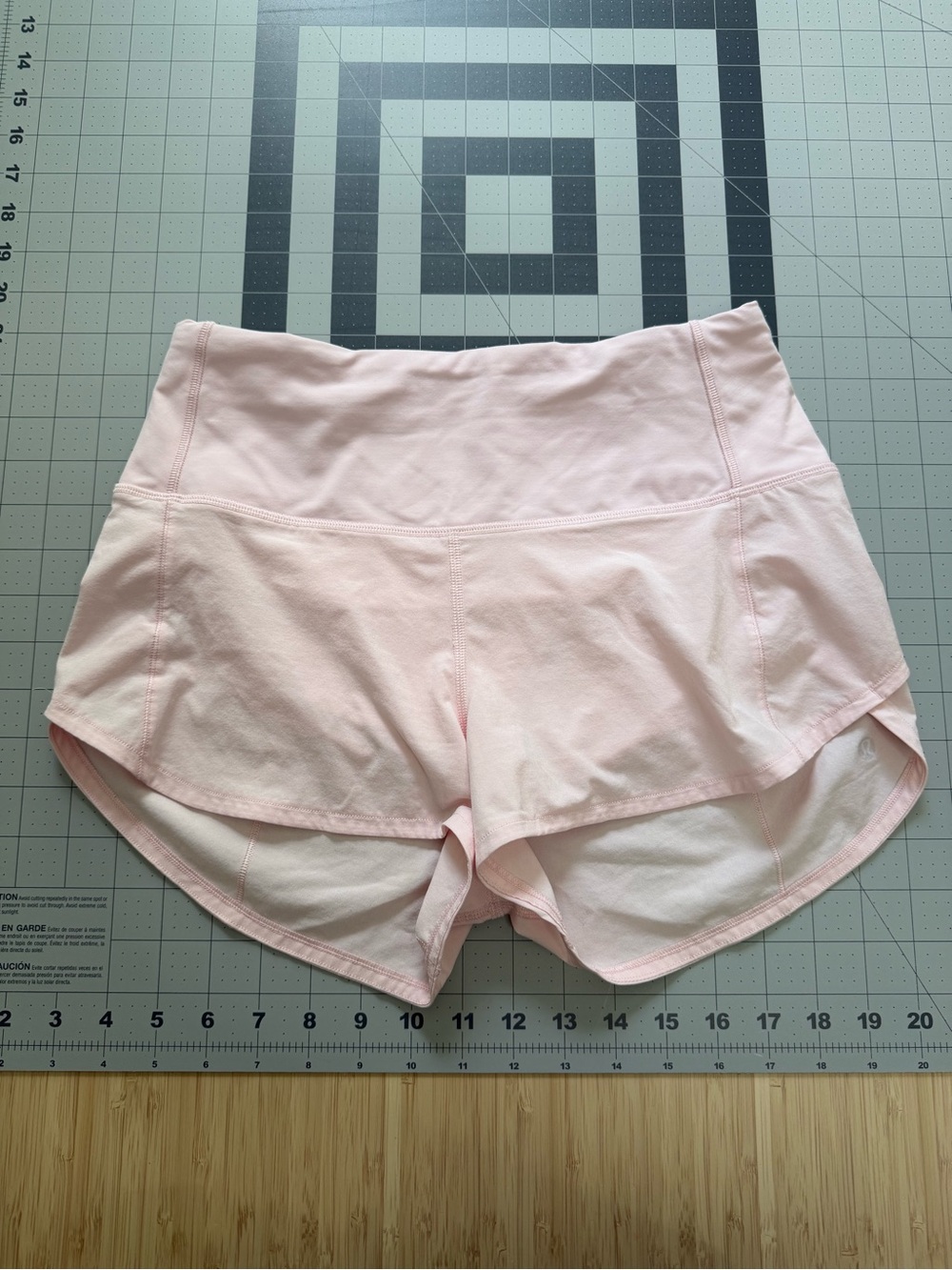 lululemon athletica Light Pink Skirted Athletic Shorts
